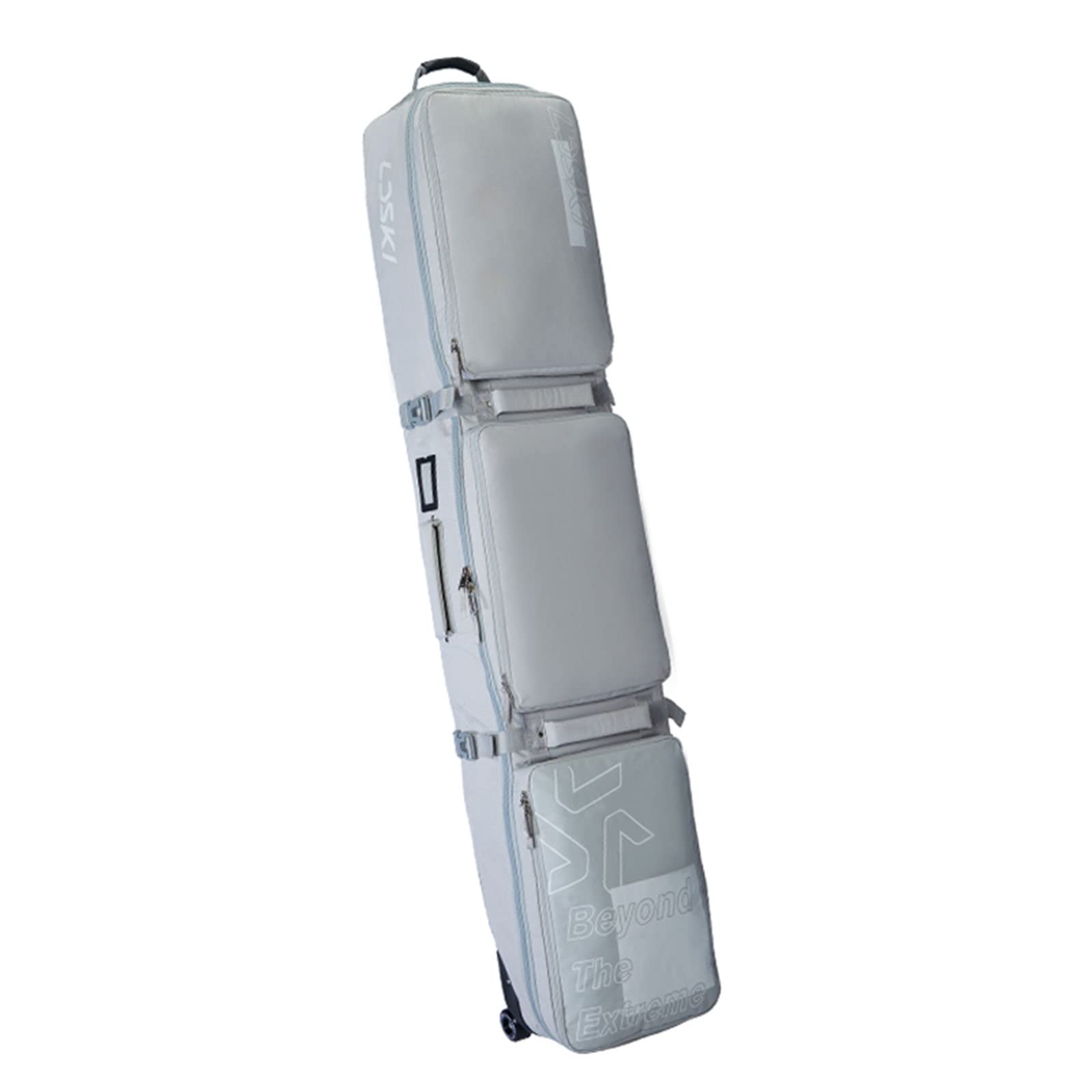 Borsa da Snowboard Multifunzione Imbottita Singola/Doppia con Ruote, Scarponi da Sci Multi-Scomparto e Borsa da Sci per Casco, separazione asciutta e bagnata, Tavola Sing