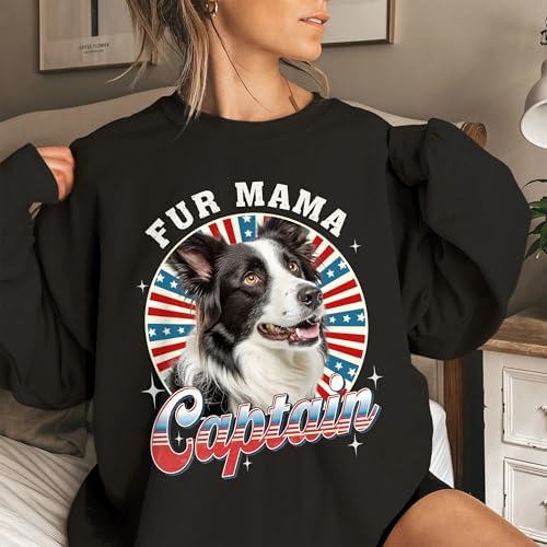 Mit & Mia Custom T Shirts, Custom Dog Shirt, Vintage Tee with Pet Photo for Boyfriend Girlfriend, Cat Mom Shirt, Customized Pet Shirts, Gift for Dog Cat Lovers — view 2