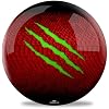 On The Ball Bowling Undrilled Motiv Polyester Spare Bowling Ball for Beginners & Pros