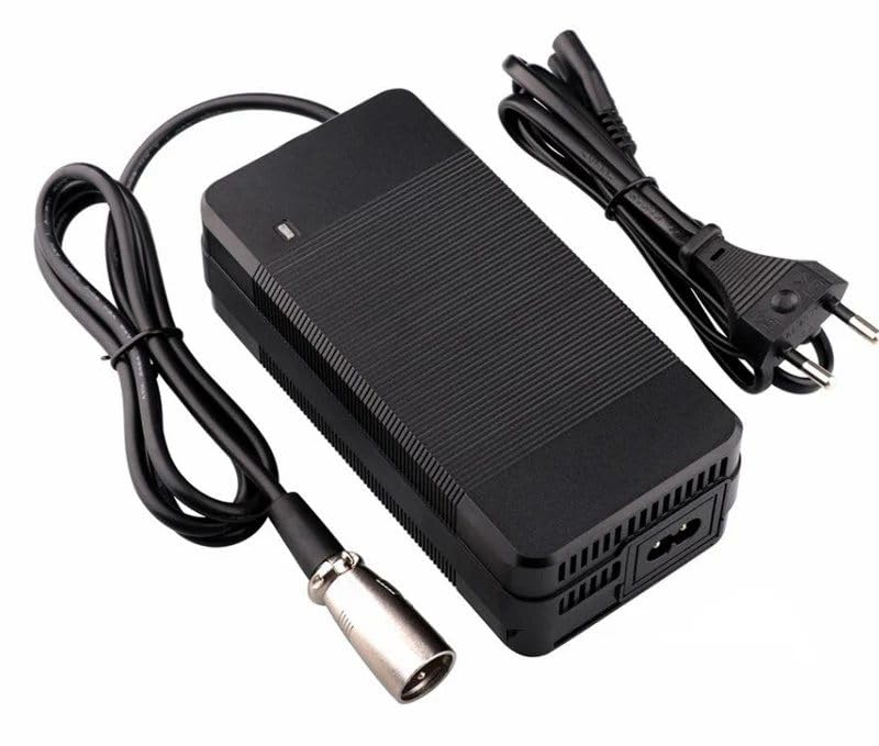 Cargador de batería Compatible con Scooter eléctrico I-Elite Salida 30V 2A Recambio Adaptador de Corriente