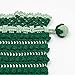 Handmade Green Crochet Case With Spotty Texture