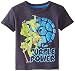 Teenage Mutant Ninja Turtles Little Boys' Toddler Turtles Group Shot Turtle Power T-Shirt, Navy, 2T