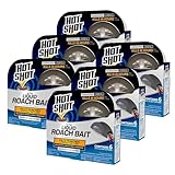 Hot Shot Ultra Liquid Roach Bait 6 Count, Kills In Hours, 6 Pack