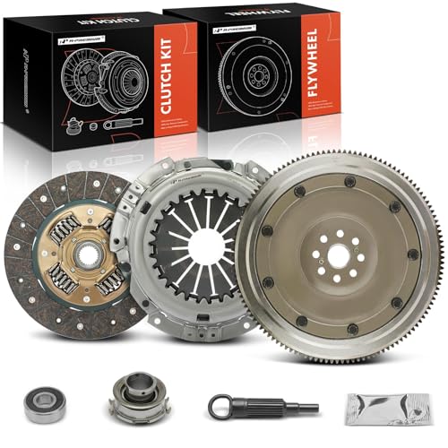 A-Premium Transmission Clutch Kit with Flywheel Compatible with Subaru Forester 2011-2013, Impreza 2012-2016, XV Crosstrek 2013-2015, 2.0L 2.5L, Naturally Aspirated, Replace# 12342AA100