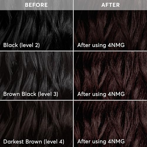 Image of Madison Reed Radiant Hair Color Kit - 4NMG Darkest Chocolate Brown with Warm Mahogany Tones (Bolzano), Permanent Hair Dye, Superior Gray Coverage & Dimensional Color | PPD-Free & Ammonia-Free, 2 Pack