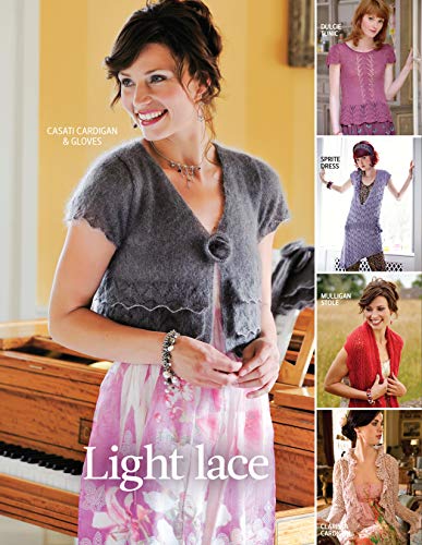 Lace Collection For Knitting: Intricate Shawls, Simple Accessories, Cozy Sweaters And More Stylish Designs For Every Season (Design Originals) Row-By-Row Directions, Charted Instructions, & Patterns #TOP6