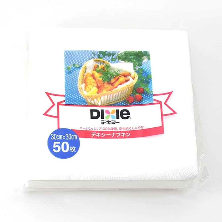 Amazon｜日本デキシー スノーホワイトナプキン 30cm 50枚