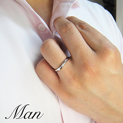 美輪宝石『プラチナ＆ピンクゴールドマリッジリング』