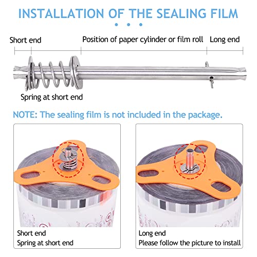 YJINGRUI Macchina per sigillare tazza di tè al