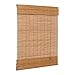 Produktbild Ventanara Raffrollo Bambus Bambusraffrollo Rollo inkl Montaematerial (braun, 80 x 160 cm)