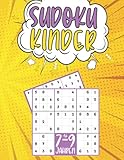Sudoku Kinder ab 7-9 Jahren: 200 Sudoku für Kinder mit Lösungen - 3 Ebenen -...