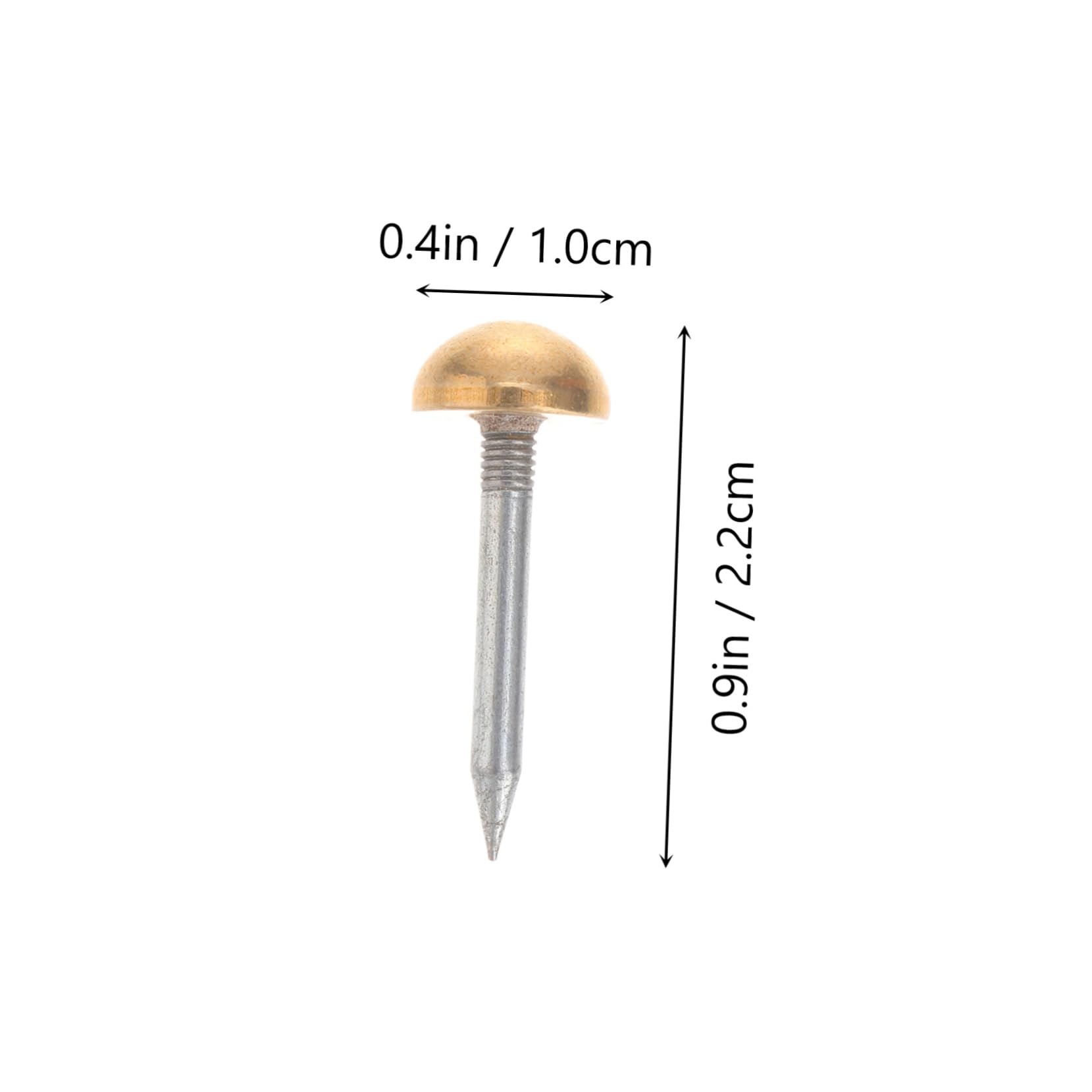 Garneck 20pcs Decorative Nails for Furniture Fixing Nail Repair Sofa Home and Work Projects