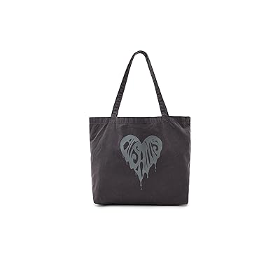 AllSaints Tripp Tote Handbags Washed Black, Cotton