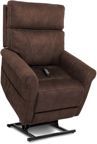 Pride Mobility VivaLift Urbana PLR965M - Silla reclinable eléctrica para personas mayores 4 posiciones control remoto USB tamaño mediano