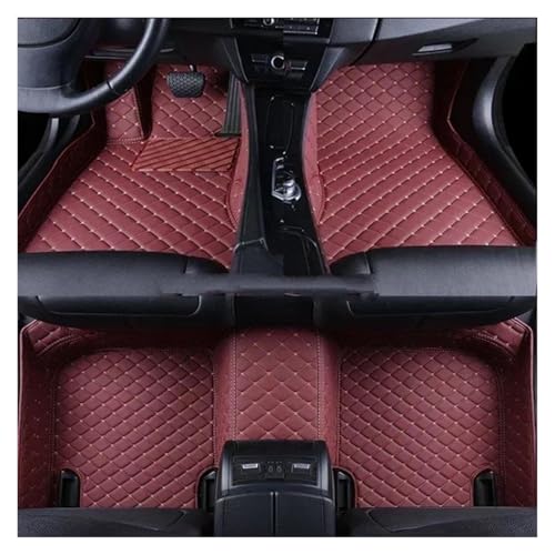 �ԗp �t���A�}�b�g 3D �Ԃ̃t���A�}�b�g �ɓK������ ���N�T�X GS450h 2012 2013 2014 2015 2016 2017 2018 �C���e���A�A�N�Z�T���[�l�H��v(Wine Red 5 Seat)