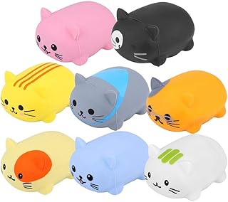 RiToEasysports Musical Instruments Toys, 8pcs Musical Scale Touch Sensitive Music Piano Learning Funny Toy with Packing Box (Cat)