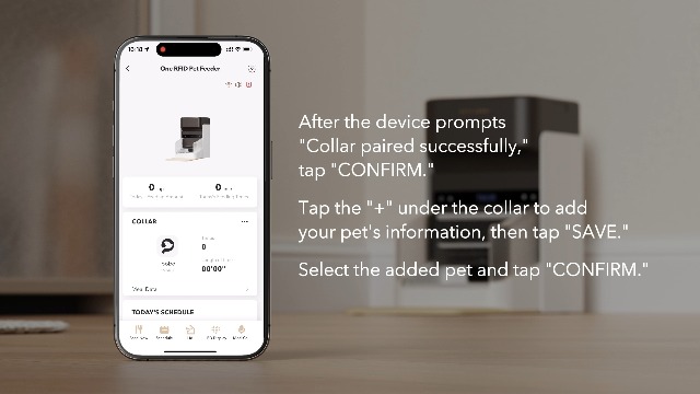 PETLIBRO Upgraded RFID Collar Tag for One RFID Automatic Cat Feeder PLAF301 and Smart App Monitoring Multi Cats Water Fountain PLWF305, Lightweight and Compact Tag with Snap Release Design - image 4