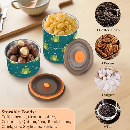 Envase Hermético de Acero Inoxidable para Café 900 ml miniatura 5