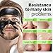 JVR Peel Off Face Mask, Blackhead Remover Mask for Men, Charcoal Peel Off Black Mask, Facial Mask Purifying and Deep Cleansing for All Skin Types 2.12 OZ