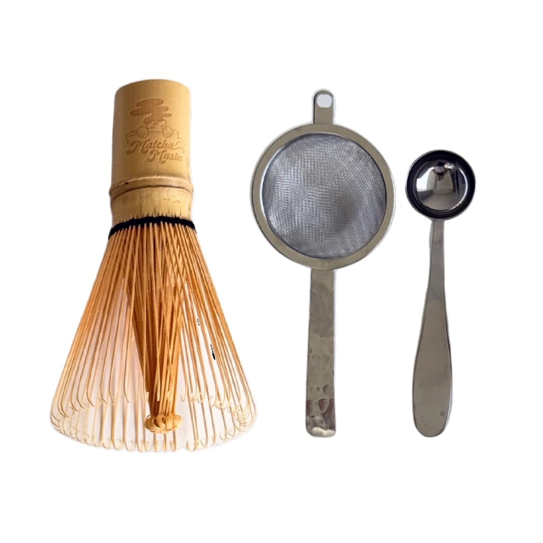 Matcha Masta Matcha Collagen 40g 1 41 oz Matcha Tools Kit Set Bundle — view 4