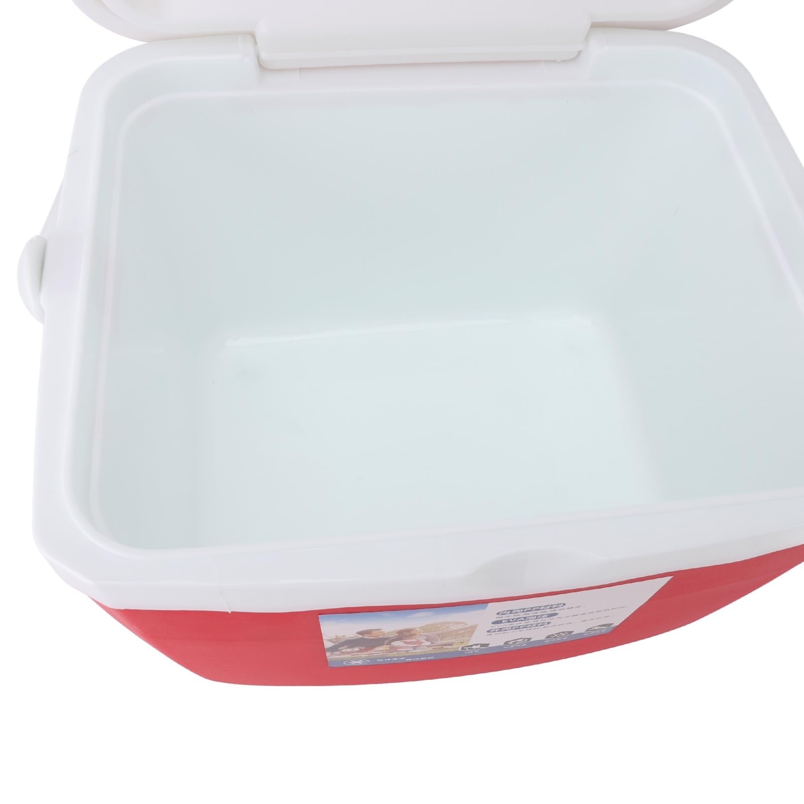 Generic Izolowana Przenośna Lodówka 13L Szczelna Lodówka Zewnętrzna na Pikniki Kemping Wędkarstwo Łatwy do Przenoszenia Plastik