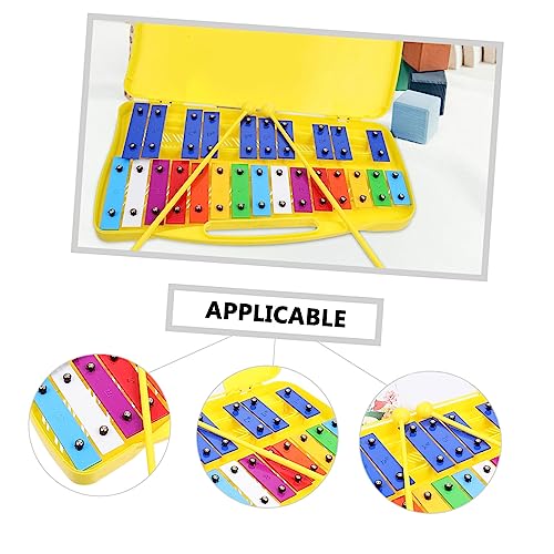 Notes métallophone coloré Toddmomy instrument percussion éducatif