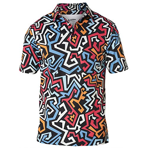 Image of Royal & Awesome Funny Golf Shirts for Men, Mens Golf Shirt, Crazy Golf Shirts for Men, Fun Golf Polos for Men, Mens Polo Golf