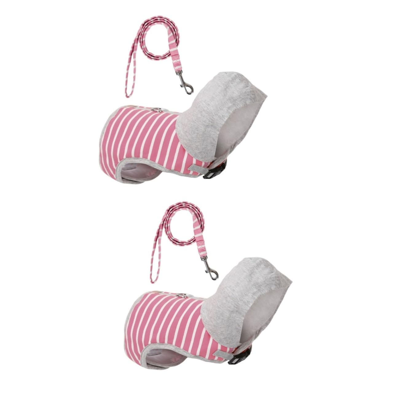 VANZACK 2stücke Pet Mit Atmungsaktive Weste Im No-Pull Design Für Katzen Verstellbar Für Sicheres Spazierengehen Und Erhältlich