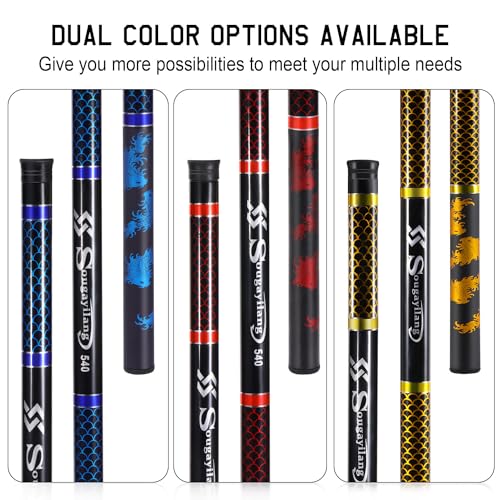 Sougayilang Telescopic Fishing Rod 2.7m Gold Golden - Image 6