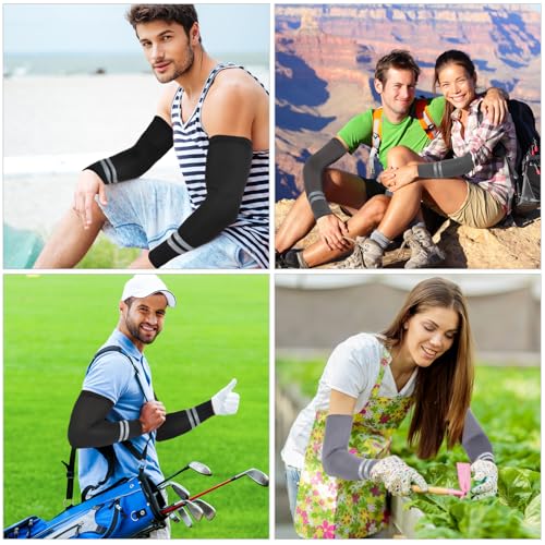 Image of SATINIOR 6 Pairs UV Sun Protection Sleeves