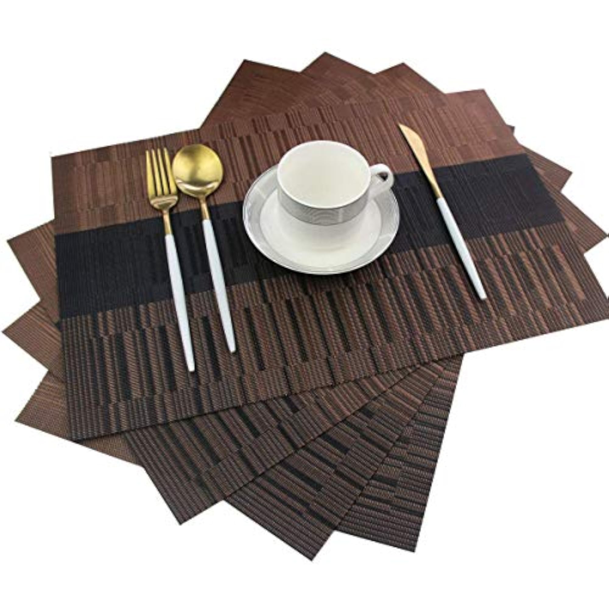 Rectangular Non-Slip Insulation Heat-Resistant Washable Placemat for Dining