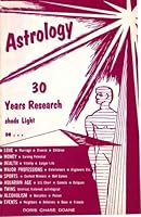 Astrology: 30 Years Research (Sheds Light on...) B000MPHJSE Book Cover