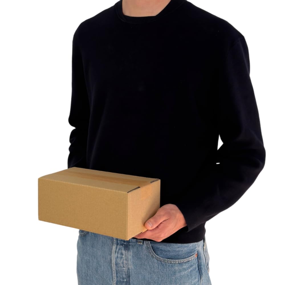 Opakowanie kartonowe S, zestaw 100 folii bąbelkowej + klej, 25 x 15 x 10 cm, wzmocniona, biżuteria, telefony, e-commerce Life Pack