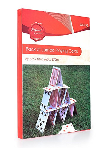 Hamble Redwood BB-OG150 Pack of Jumbo Playing Card