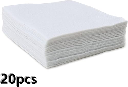 Miniatura 4 de Jtnohx Tela de fieltro suave, fieltro flexible para manualidades, hojas de fieltro de 6 x 6 pulgadas de grosor, 20 piezas para proyectos de