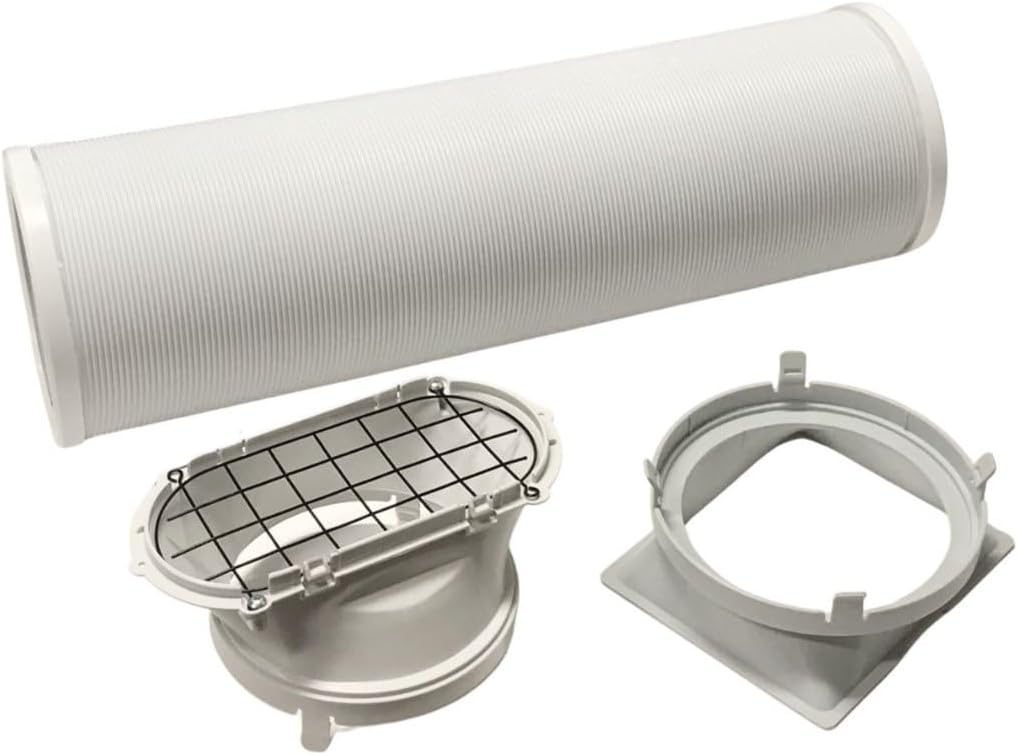 Air Conditioner AC Exhaust Assembly - 8 Feet Compatible with Hisense Model Numbers AP0525CR1W, HAP0825TWD, HAP0824TWD