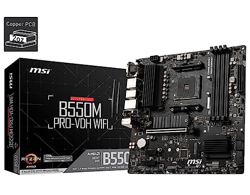 Amazon.co.jp: MSIマザーボード B550M PRO-VDH WIFI Ryzen 5000