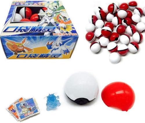 Z New 36pcs Pokemon Poke Ball Pikachu Action Figure Mini Pop-up Monsters Master Toy