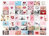 Postkarten Hochzeit 52 Wochen, Set mit 52 Liebespostkarten DIN A6 für Hochzeitsspiel. 1 Jahr jede Woche eine Karte. Kreatives Hochzeitsgeschenk mit ... für Brautpaar. Gästebuch Alternative