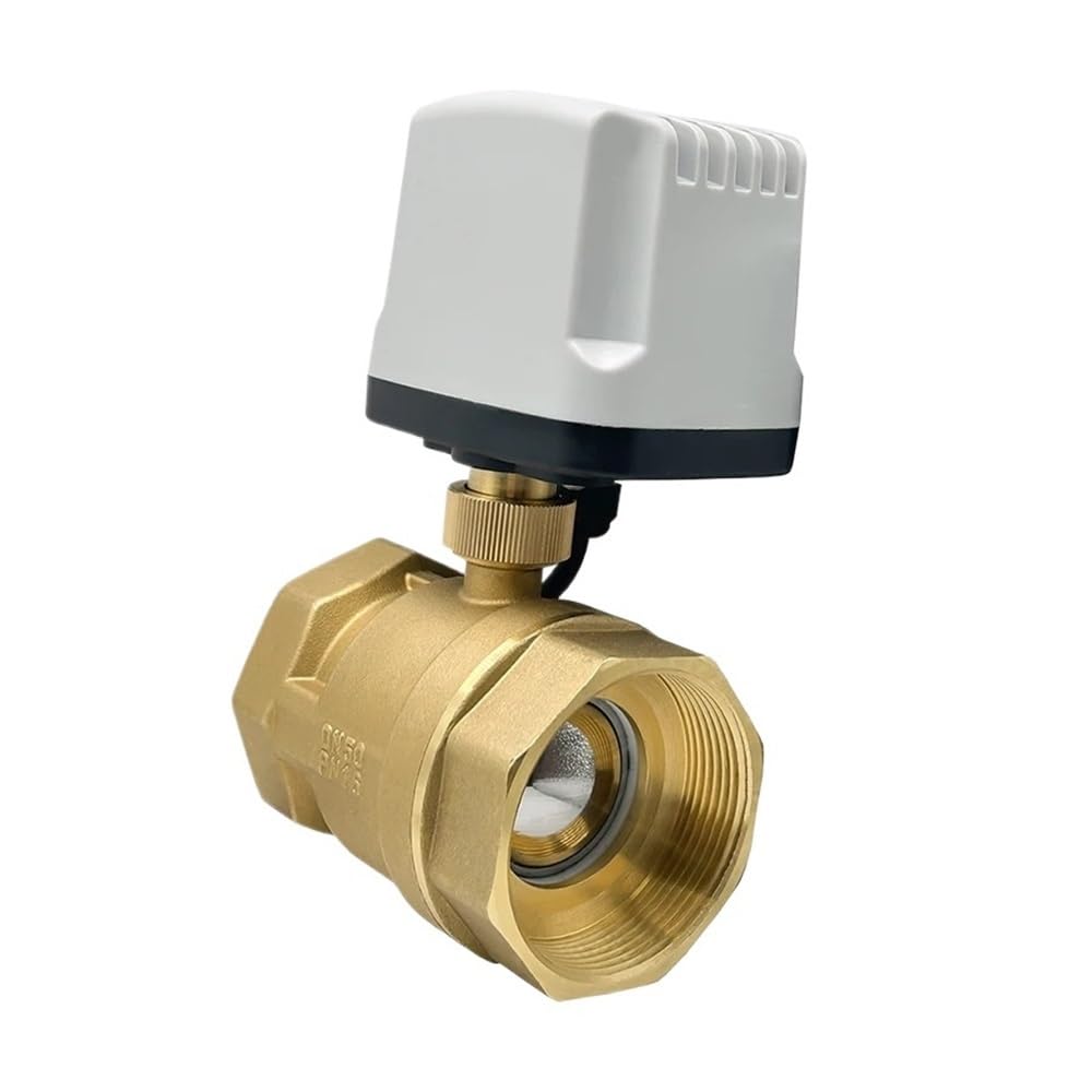Vanne motorisée IP65 DN32 en laiton 220V alternative fiable pour commande hydraulique