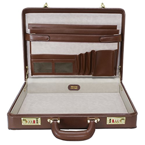 McKLEIN Leather 3.5" Attaché Briefcase- DALEY2