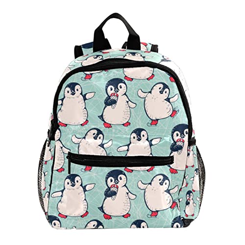 Sac à dos pour enfants de 30 cm petit cartable pingouin