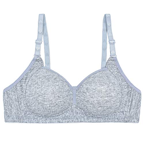 Big Girls Wireless Lightly Padded Training Beginner Bras and Underwear Set2