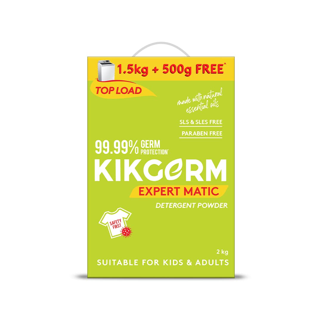 See full amazon price history chart for KIKGERM Top Load Detergent Powder Plant Based Tough Stain Removal No Harmful Chemicals For White and Coloured Clothes - 1.5KG + 500g (2 KG) KIKGERM Top Load Detergent Powder Plant Based Tough Stain Removal No Harmful Chemicals For White and Coloured Clothes - 1.5KG + 500g (2 KG) (B08HJHKGQG) Amazon Price History, Amazon Price Tracker