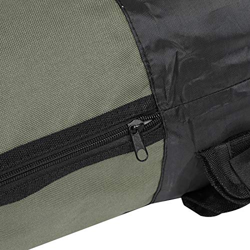 OUKENS Angeltasche, Multifunktions-Aufbewahrungstasche für Angelrutenrolle Rutentragetasche Angelwerkzeug-Organizer(Grün… – Bild 8