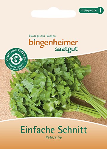 Preisvergleich Produktbild Bingenheimer Glattpetersilie Einfache Schnitt, Bio, 1 Portionstüte