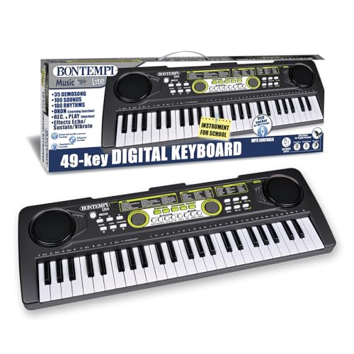 Bontempi Tastiera digitale 49 tasti 15 4970