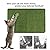 NASTRA Cat Scratch Pad, Scratcher Mat,Scratching Pads,Natural Sisal Cat Scratch Pad, Satisfies Cat's Scratching Nature and Protects Safety of Furniture(Green)40*60cm