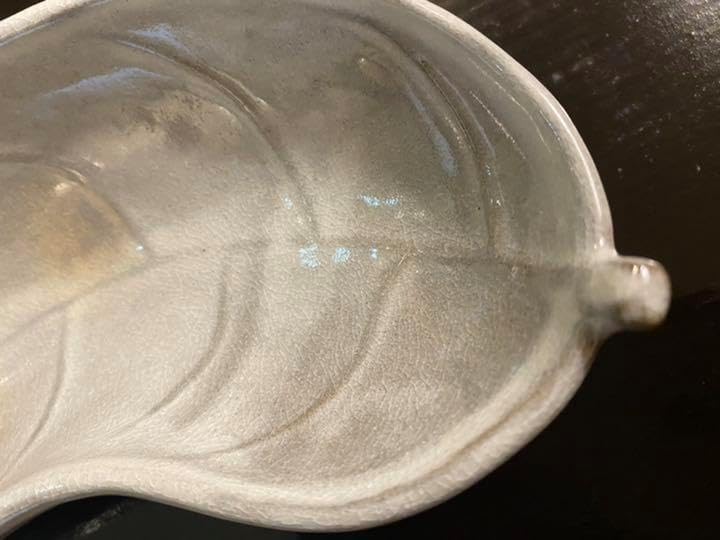 坂倉新兵衛 十五代 萩焼 木の葉皿 6客 木ノ葉向付 共箱