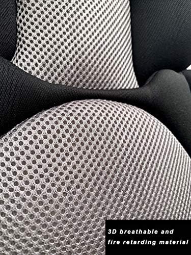 GanEn Baby Cozy Sleeping Head and Body Support Cushion for Stroller Car Seat High Chair (Black)